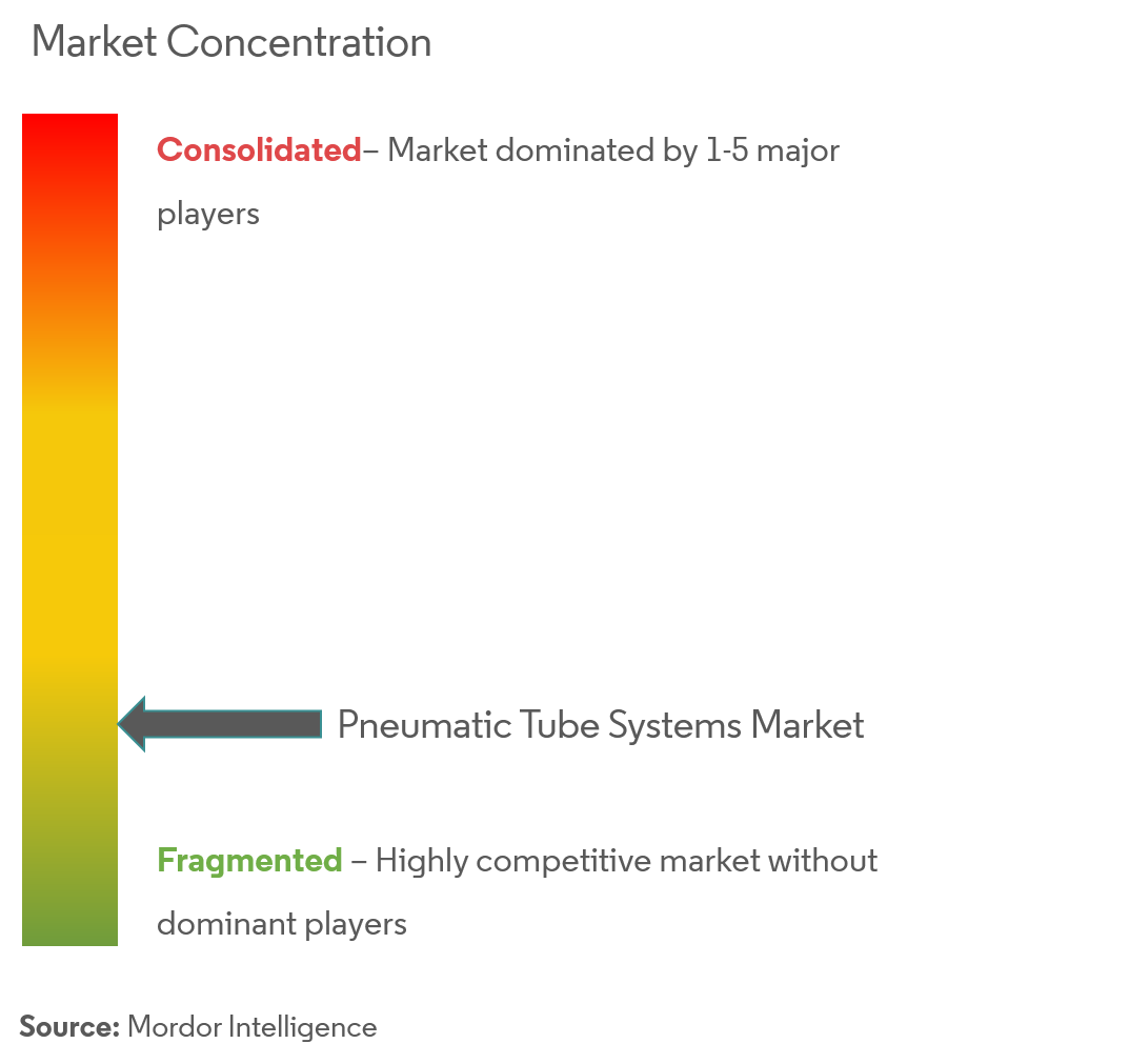 Pneumatic Tube System Market Concentration